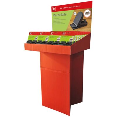 SWISSINNO Mausefalle SuperCat 2er Set inkl. Köder Display, Inhalt 40 Stück (1 000 003) SWISSINNO Mausefalle SuperCat 2er Set inkl. Köder Display, Inhalt 40 Stück (1 000 003)