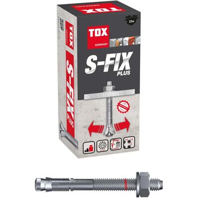 TOX Bolzenanker S-Fix Plus M12x110/18+33 mm (04210131) TOX Bolzenanker S-Fix Plus M12x110/18+33 mm (04210131)
