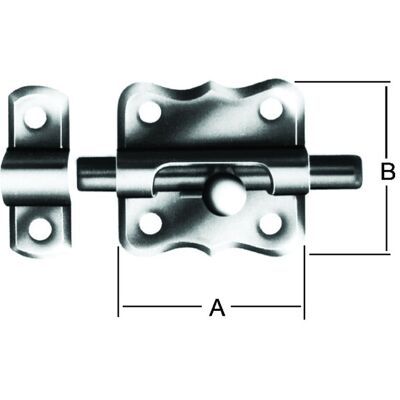VORMANN Grendelriegel mit Schlaufe B35xL35mm verzinkt (000225035Z) VORMANN Grendelriegel mit Schlaufe B35xL35mm verzinkt (000225035Z)