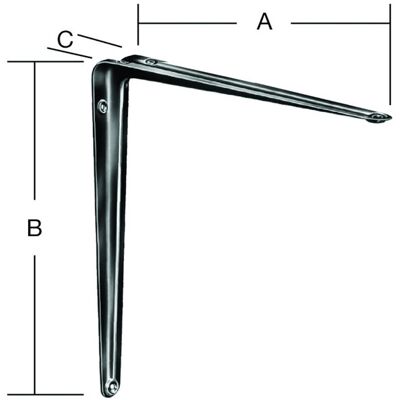 VORMANN Konsole L150xT125mm Stahlblech,weiß, besch. (000150125LW) VORMANN Konsole L150xT125mm Stahlblech,weiß, besch. (000150125LW)