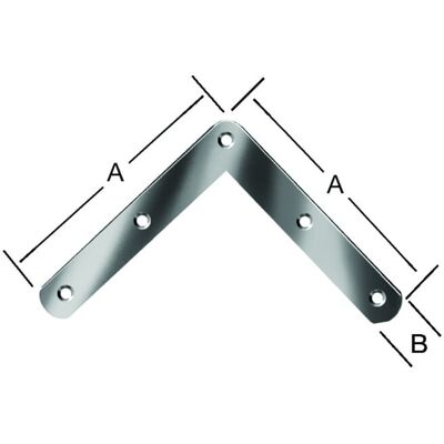 VORMANN Tür-Eckwinkel L 100 x H 100mm Enden abgerundet Stahl verzinkt (000188100Z) VORMANN Tür-Eckwinkel L 100 x H 100mm Enden abgerundet Stahl verzinkt (000188100Z)