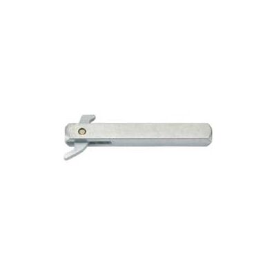 EDI Zimmertür-Wechselstift - 8 mm Quadrat - Verzinkter Stahl - Für einseitige Türen EDI Zimmertür-Wechselstift - 8 mm Quadrat - Verzinkter Stahl - Für einseitige Türen