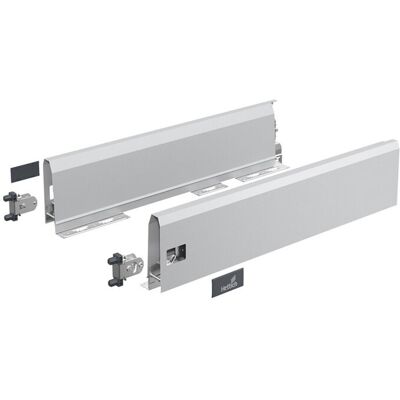 Hettich ArciTech Stahl Möbel Scharnier - 270mm - Links/Rechts - Silber Hettich ArciTech Stahl Möbel Scharnier - 270mm - Links/Rechts - Silber