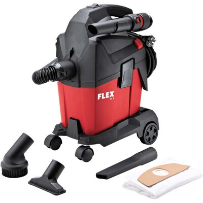 Flex Sauger VC 6 L MC + Vliesfiltersäcke, mit manueller Filterabreinigung, 6 l, Klasse L (532024) Flex Sauger VC 6 L MC + Vliesfiltersäcke, mit manueller Filterabreinigung, 6 l, Klasse L (532024)