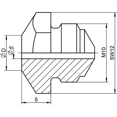 Gesipa Ersatzteil Mundstück V 17/22 (1457323) Gesipa Ersatzteil Mundstück V 17/22 (1457323)