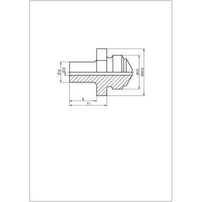 Gesipa Ersatzteil Mundstück V-17/40 (1435038) Gesipa Ersatzteil Mundstück V-17/40 (1435038)