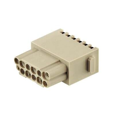 Harting Elektronik Stecker 12-polig - Grau Harting Elektronik Stecker 12-polig - Grau