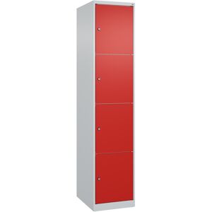 C + P Möbelsysteme C+P Schließfachschrank Classic PLUS, 1 Abteil, 1850x400x500mm, 7035/3020 Innenhöhe Gefach oben (oberes 453 mm Front RAL 3020 Verkehrsrot ; C + P Möbel (080000-124 S10002) C + P Möbelsysteme C+P Schließfachschrank Classic PLUS, 1 Abteil, 1850x400x500mm, 7035/3020 Innenhöhe Gefach oben (oberes 453 mm Front RAL 3020 Verkehrsrot ; C + P Möbel (080000-124 S10002)
