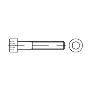 ISO 4762 Zylinderschraube, mit Innensechskant, Edelstahl A4 M2,5x16 HP ; Industrial Quality Supplies (047629400025016) ISO 4762 Zylinderschraube, mit Innensechskant, Edelstahl A4 M2,5x16 HP ; Industrial Quality Supplies (047629400025016)