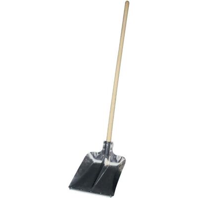 Kerbl Modell 9 Aluminium-Schaufel mit Kante und Qualitätsstiel Kerbl Modell 9 Aluminium-Schaufel mit Kante und Qualitätsstiel