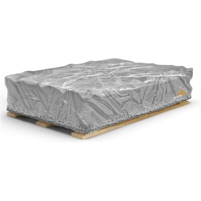 Bio Green Palettenabdeckhaube, Silbergrau ; BioGreen (RX120-PAL-S) Bio Green Palettenabdeckhaube, Silbergrau ; BioGreen (RX120-PAL-S)