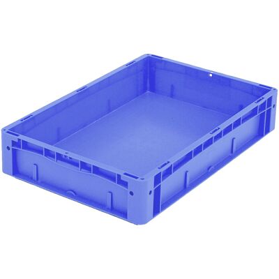 Bito Eurostapelbehälter XL mit Doppelboden / XL 64121D L600xB400xH120 mm, blau (19029) Bito Eurostapelbehälter XL mit Doppelboden / XL 64121D L600xB400xH120 mm, blau (19029)
