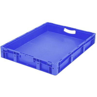 Bito Eurostapelbehälter XL mit Doppelboden / XL 86121D L800xB600xH120 mm, blau (22588) Bito Eurostapelbehälter XL mit Doppelboden / XL 86121D L800xB600xH120 mm, blau (22588)