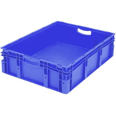 Bito Eurostapelbehälter XL mit Doppelboden / XL 86221D L800xB600xH220 mm, blau (22597) Bito Eurostapelbehälter XL mit Doppelboden / XL 86221D L800xB600xH220 mm, blau (22597)