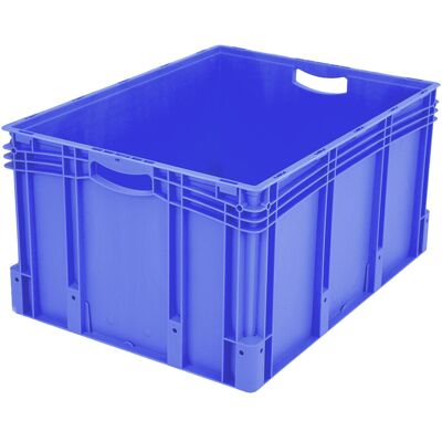 Bito Eurostapelbehälter XL mit Doppelboden / XL 86421D L800xB600xH420 mm, blau (22559) Bito Eurostapelbehälter XL mit Doppelboden / XL 86421D L800xB600xH420 mm, blau (22559)