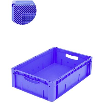Bito Eurostapelbehälter XL / XL 64171RX mit Rippenboden L600xB400xH170 mm, blau (30205) Bito Eurostapelbehälter XL / XL 64171RX mit Rippenboden L600xB400xH170 mm, blau (30205)