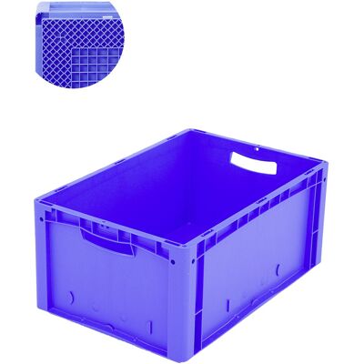 Bito Eurostapelbehälter XL / XL 64271RX mit Rippenboden L600xB400xH270 mm, blau (30207) Bito Eurostapelbehälter XL / XL 64271RX mit Rippenboden L600xB400xH270 mm, blau (30207)