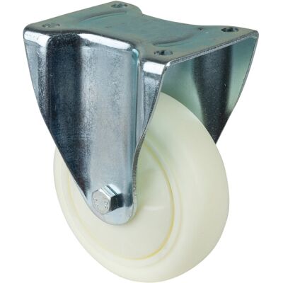 BS Rollen Bockrolle D.150mm Trgf.650kg Ku.Platte L135xB110mm Farbe Rl.weiß ; Industrial Quality Supplies (L610.B15.152) BS Rollen Bockrolle D.150mm Trgf.650kg Ku.Platte L135xB110mm Farbe Rl.weiß ; Industrial Quality Supplies (L610.B15.152)