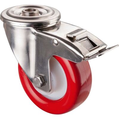 BS Rollen Edelstahl Transportrolle (H121.B28.100)) BS Rollen Edelstahl Transportrolle (H121.B28.100))