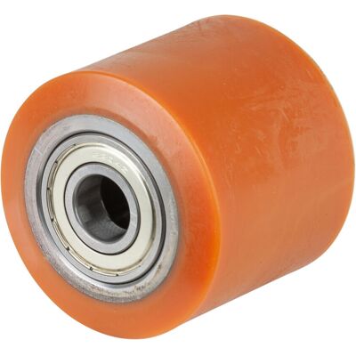 BS Rollen C40.82.20D Polyurethanrad D.82mm Trgf. 300kg mit Kugellager, C40.82.20D) BS Rollen C40.82.20D Polyurethanrad D.82mm Trgf. 300kg mit Kugellager, C40.82.20D)