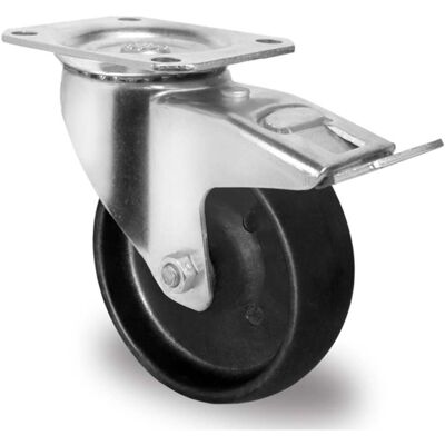 CASCOO Lenkrolle mit Totalfeststeller ø 125 mm Serie C4C4 Gleitlager (TPP31W0125C4C4P0N) CASCOO Lenkrolle mit Totalfeststeller ø 125 mm Serie C4C4 Gleitlager (TPP31W0125C4C4P0N)