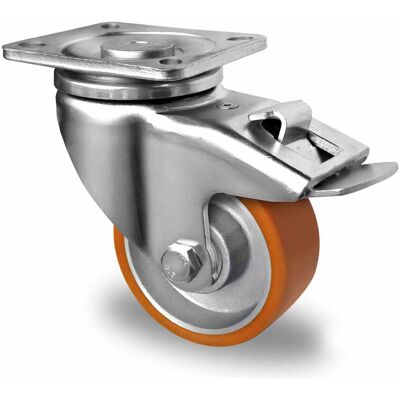 CASCOO Lenkrolle mit Totalfeststeller ø 125 mm Serie DAU5 Doppelkugellager (THPKKW0125DAU5D0N) CASCOO Lenkrolle mit Totalfeststeller ø 125 mm Serie DAU5 Doppelkugellager (THPKKW0125DAU5D0N)