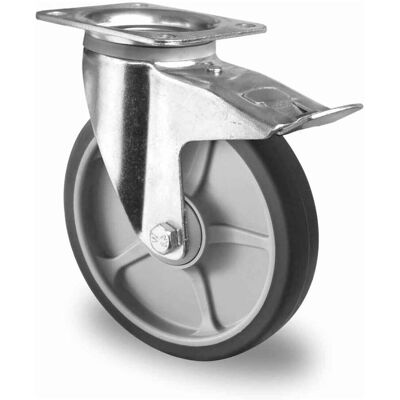 CASCOO Lenkrolle mit Totalfeststeller ø 200 mm Serie P2G2 Kugellager (TPP58W0200P2G2B32) CASCOO Lenkrolle mit Totalfeststeller ø 200 mm Serie P2G2 Kugellager (TPP58W0200P2G2B32)