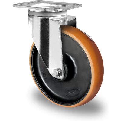 CASCOO Lenkrolle ø 160 mm Serie Z4U5 Doppelkugellager E-Serie (SHP5EW0160Z4U5D34) CASCOO Lenkrolle ø 160 mm Serie Z4U5 Doppelkugellager E-Serie (SHP5EW0160Z4U5D34)