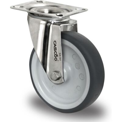 CASCOO Lenkrolle ø 200 mm Serie P2V2 Gleitlager Edelstahl (SIP5OS0200P2V2L0N) CASCOO Lenkrolle ø 200 mm Serie P2V2 Gleitlager Edelstahl (SIP5OS0200P2V2L0N)