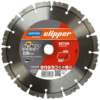 Symantec Norton Diamantscheibe 350mm - Beton Leiser Schnitt Symantec Norton Diamantscheibe 350mm - Beton Leiser Schnitt