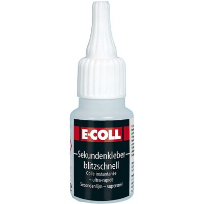 E-COLL Sekundenkleber 20g blitzschnell (4317784425735) E-COLL Sekundenkleber 20g blitzschnell (4317784425735)