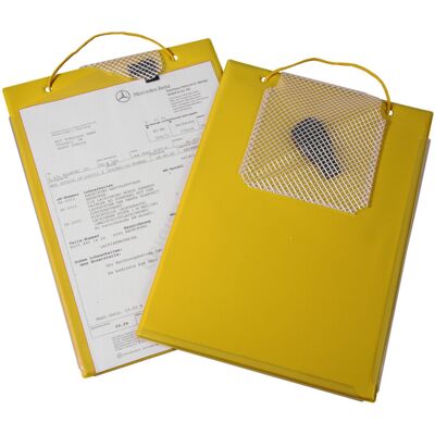 Eichner Auftragstasche Edge gelb DIN A4 (9015-00270) Eichner Auftragstasche Edge gelb DIN A4 (9015-00270)