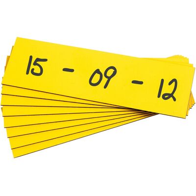 Eichner Magnet Lagerschild 0,85 mm Farbe: gelb 30 x 150 mm (9218-04020) Eichner Magnet Lagerschild 0,85 mm Farbe: gelb 30 x 150 mm (9218-04020)