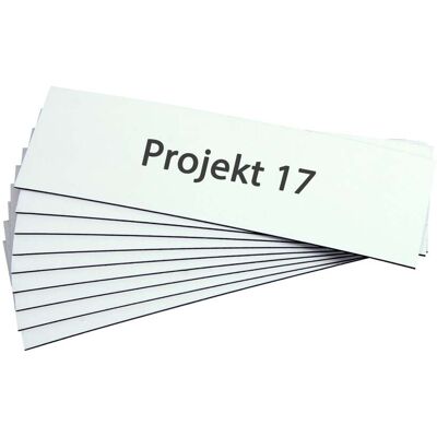 Eichner Magnet Lagerschild 0,85 mm Farbe: weiß 30 x 150 mm (9218-04019) Eichner Magnet Lagerschild 0,85 mm Farbe: weiß 30 x 150 mm (9218-04019)