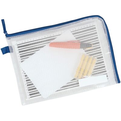 Eichner Sammelbeutel aus gewebeverst. Folie Blau A4 (9218-01866) Eichner Sammelbeutel aus gewebeverst. Folie Blau A4 (9218-01866)