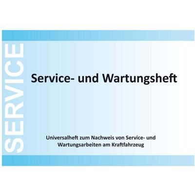 Eichner Service- und Wartungsheft aus Papier, 9036-00168) Eichner Service- und Wartungsheft aus Papier, 9036-00168)