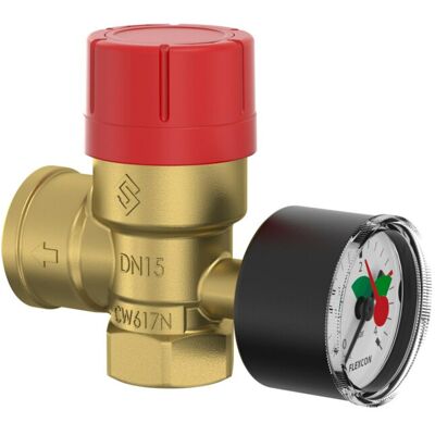 Flamco Meibes Sicherheitsventil Prescomano Rp 1/2, 3 bar, 50 kW, nach TRD 721 (27686) Flamco Meibes Sicherheitsventil Prescomano Rp 1/2, 3 bar, 50 kW, nach TRD 721 (27686)