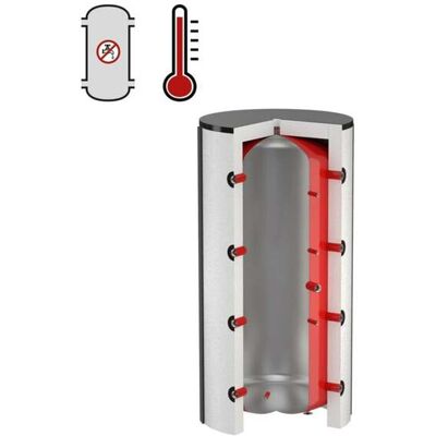 Flamco Pufferspeicher PS 1200 l, Au pulverbes, Inn. unbeschichtet (18843) Flamco Pufferspeicher PS 1200 l, Au pulverbes, Inn. unbeschichtet (18843)