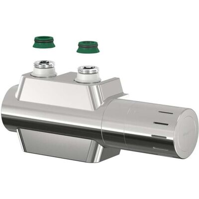 Flamco Ventilarmatur VARIODESIGN verchromt, mit Thermostatkopf und Blende (F12161) Flamco Ventilarmatur VARIODESIGN verchromt, mit Thermostatkopf und Blende (F12161)