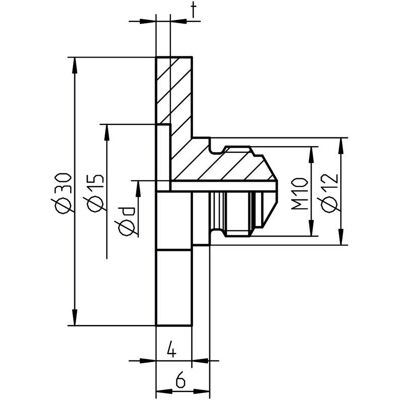 Gesipa Ersatzteil Gelenkmundstück PG 16/27 (1456664) Gesipa Ersatzteil Gelenkmundstück PG 16/27 (1456664)