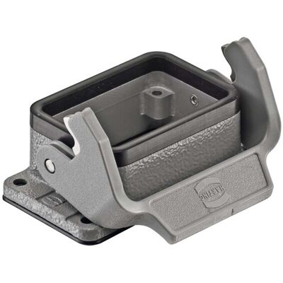 Harting Chassishus han 6 b, 1 Låsebøjle - Elektronikgehäuse Harting Chassishus han 6 b, 1 Låsebøjle - Elektronikgehäuse