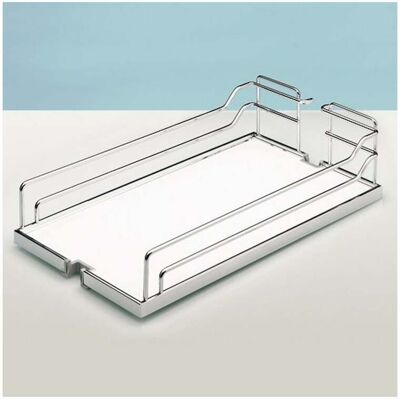 Hettich Auszugsr.-Einhängetablar mit Rutschstopp Arena CLASSIC 13907 Stahl, verchromt) Hettich Auszugsr.-Einhängetablar mit Rutschstopp Arena CLASSIC 13907 Stahl, verchromt)