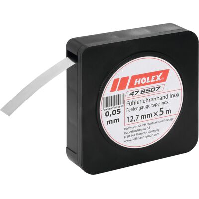 HOLEX Fühlerlehrenrolle 12,7 Mm×5 M 0,05 Mm (478507 0,05) HOLEX Fühlerlehrenrolle 12,7 Mm×5 M 0,05 Mm (478507 0,05)