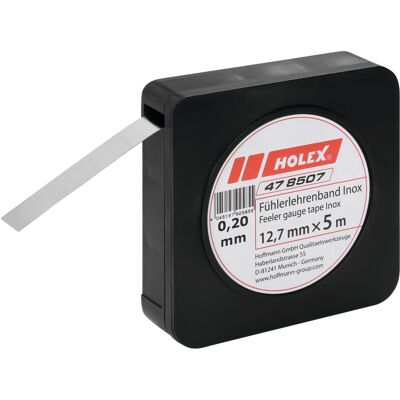 HOLEX Fühlerlehrenrolle 12,7 Mm×5 M 0,2 Mm (478507 0,2) HOLEX Fühlerlehrenrolle 12,7 Mm×5 M 0,2 Mm (478507 0,2)