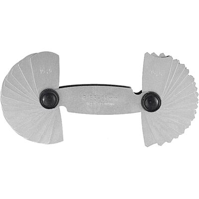 HOLEX Radienlehre für Radius 1-7 mm (477500 1-7) HOLEX Radienlehre für Radius 1-7 mm (477500 1-7)