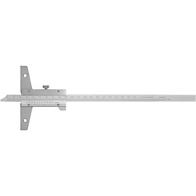 HOLEX Tiefenmessschieber Messbereich 150 mm Querschnitt Messschiene (418300 150) HOLEX Tiefenmessschieber Messbereich 150 mm Querschnitt Messschiene (418300 150)