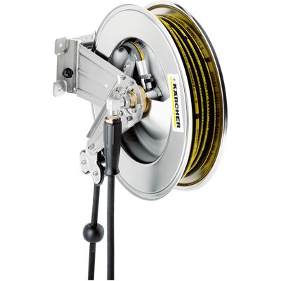 Kärcher Schlauchtrommel, Automatik, Edelstahl inkl. Schwenkhalter (6.392-076.0) Kärcher Schlauchtrommel, Automatik, Edelstahl inkl. Schwenkhalter (6.392-076.0)