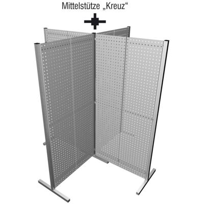 Kappes Mittelstütze Kreuz alufarben (7284.00.9501) Kappes Mittelstütze Kreuz alufarben (7284.00.9501)