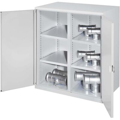 Kappes Schwerlastbeistellschrank Mod. 75 RAL 7035 Doppelwandtüren 4 Fachböden (1472.07.2013) Kappes Schwerlastbeistellschrank Mod. 75 RAL 7035 Doppelwandtüren 4 Fachböden (1472.07.2013)