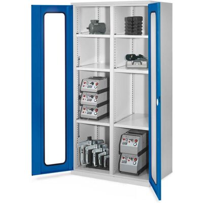 Kappes Schwerlastschrank MMT Mod. 51 RAL 7035/5010 Sichtfenstertüren (1463.02.5016) Kappes Schwerlastschrank MMT Mod. 51 RAL 7035/5010 Sichtfenstertüren (1463.02.5016)